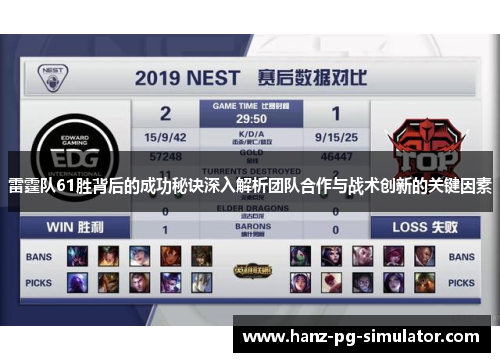 雷霆队61胜背后的成功秘诀深入解析团队合作与战术创新的关键因素